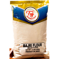 TAJ Indian Millet Flour, Bajri ka Atta, 4Lbs