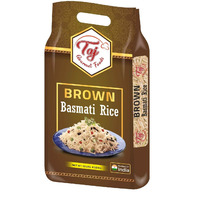 TAJ Gourmet Brown Basmati Rice, Naturally Aged, 10lbs