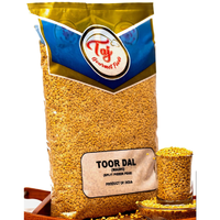 TAJ Premium Indian Toor Dal Kori, Unoily, Madhi,4Lbs
