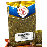 TAJ Premium Indian Moong Dal Whole, Mung Beans, 4Lbs