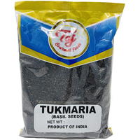 TAJ Premium Indian Tukmaria Seed (Sweet Basil Seeds, Tulsi Seeds), 200gm