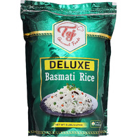 TAJ Deluxe Basmati Rice, Everyday Basmati, 10Lbs (Size: 5-Pounds)