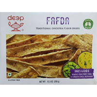 Deep Fafda (Traditional Chickpea Flour Crips) 12.3 oz (350g)