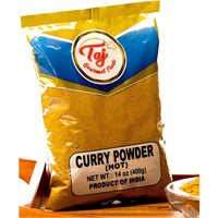 TAJ Hot Curry Powder 11-Blend Mix, 16oz (454g)