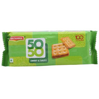 Britannia 50-50 crackers - 62g, 1-Pack
