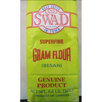 Swad Superfine Gram Flour (Besan), 4.4lbs (2kg)
