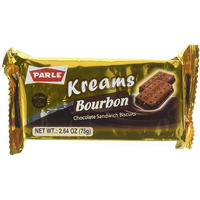 Parle Kreams Bourbon Chocolate Sandwich Cookies - 75g