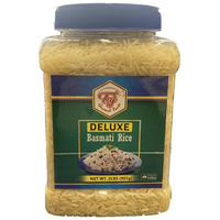 TAJ Deluxe Basmati Rice 2lbs(907g) Jar Pack