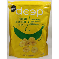 Deep Round Plantain Chips 12oz (340g)