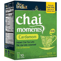 Tea India Chai Moments, Cardamom (10 Sachets) 7.9oz (223g)