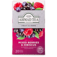 Ahmad Tea, Mixed Berries & Hibiscus Tea  20 Counts
