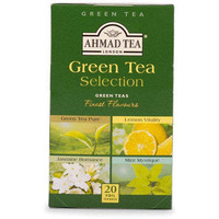 Ahmad Tea Green Tea Selection Tea, 20 Count