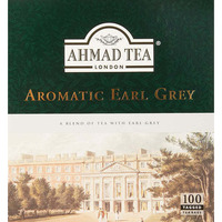 Ahmad Tea Aromatic Earl Grey, 100 Count