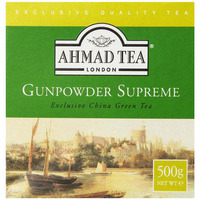 Ahmad Tea Loose Leaf Green Tea, Gunpowder, 17.64oz (500g)