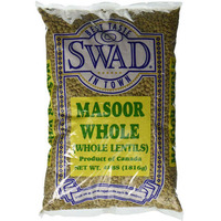 Swad Masoor Whole  (Whole Lentls)  4Lbs