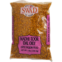 Swad Madhi Toor Dal Oily  (Split Pigeon Peas) 4 lbs
