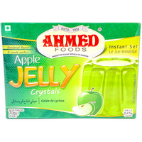 AHMED Halal Jello Vegetarian Crystal Jelly, Apple 70g