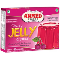 AHMED Halal Jello Vegetarian Crystal Jelly, Cherry, 70g