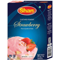 Shan Custard Powder Strawberry 7 oz (200g)