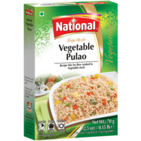 National  Vegetable Pulao Recipe Mix 2.50 oz (70g)
