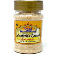 Rani Asafetida (Hing) Ground 3.75oz (106g) ~ All Natural | Salt Free | Vegan | NON-GMO | Asafoetida Indian Spice | Best for Onion Garlic Substitute