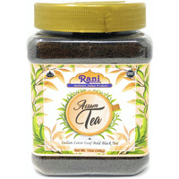 Rani Assam Tea (Indian Loose Leaf Bold Black Tea) 12oz (340g) PET Jar ~ All Natural | Vegan | Gluten Friendly | Salt & Sugar Free | NON-GMO | No Colors | Indian Origin