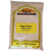 Rani Bajri Flour (Finger Millet) 4 Pound, 4lbs (64oz) Bulk ~ All Natural | Vegan | Gluten Friendly | NON-GMO | Indian Origin