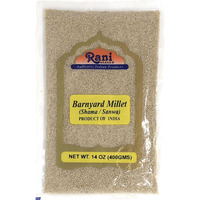 Rani Barnyard Millet (Echinochloa Esculenta Frumantacea) Whole Ancient Grain Seeds 14oz (400g) ~ All Natural | Gluten Friendly | NON-GMO | Vegan | Indian Origin | Shama / Sanwa