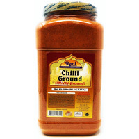 Rani Chilli Powder (Mirchi) Ground Indian Spice 5lbs (80oz) Bulk Jar ~ All Natural, Salt-Free | Vegan | No Colors | Gluten Friendly | NON-GMO | Indian Origin