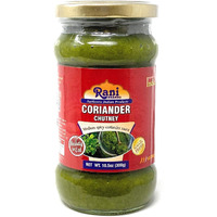 Rani Coriander Chutney Glass Jar, Ready to eat 10.5oz (300g) Vegan ~ Gluten Free | NON-GMO | No Colors | Indian Origin