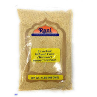 Rani Cracked Wheat Fine (Kansar, Bulgur, Similar to Wheat #1) 2lb (32oz)~ All Natural | Vegan | No Colors | NON-GMO | Indian Origin