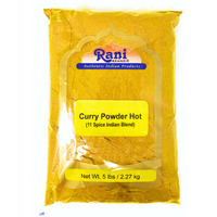 Rani Curry Powder Hot Natural 11-Spice Blend 80oz (5lbs) ~ Salt Free | Vegan | Gluten Friendly | NON-GMO