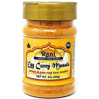 Rani Egg Curry Masala, 21 Spice Blend 3oz (85g) Shaker Top For Your Eggs or Tofu Scramble ~ All Natural | Vegan | Gluten Friendly | NON-GMO | Indian Origin