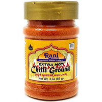 Rani Extra Hot Chilli Powder Indian Spice 3oz (85g) ~ All Natural, No Color added, Gluten Friendly | Vegan | NON-GMO | No Salt or fillers