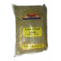 Rani Fennel Seeds 5lbs (2.27kg) Bag ~ Bulk