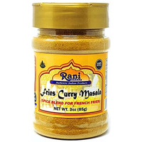 Rani French Fries Masala 3oz (85g) Shaker Top For Your Fries or Eggs ~ All Natural | Vegan | Gluten Friendly | NON-GMO | Indian Origin