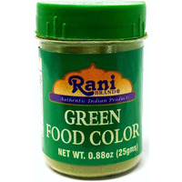 Rani Green Food Color 25Gm~FDA Approved~ All Natural | NON-GMO | Vegan | Gluten Friendly | Indian Origin