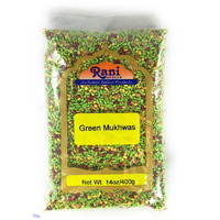 Rani Green Mukhwas (Special Digestive Treat) 14oz (400g) ~ Indian Candy Mouth Freshener