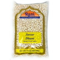 Rani Juwar Dhani (Puffed  popcorn  Sorghum) 14oz (400g) ~ All Natural, Indian Origin | No Color | Gluten Friendly Ingredients | Vegan | NON-GMO | Indian Origin | No Salt or fillers