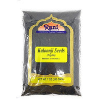 Rani Kalonji (Black Seed, Nigella Sativa, Black Cumin) Seeds 7oz (200g) All Natural ~ Gluten Free Ingredients | NON-GMO | Vegan | Indian Origin