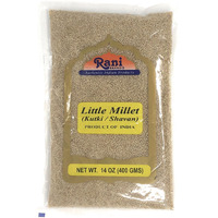 Rani Little Millet (Panicum Sumatrense) Whole Ancient Grain Seeds 14oz (400g) ~ All Natural | Gluten Friendly | NON-GMO | Vegan | Indian Origin | Kutki / Shavan / Saamai / Sama Kannada