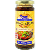 Rani Manchurian Chutney 8.8oz (250g) Glass Jar ~ No Colors | NON-GMO | Vegan | Gluten Friendly | Indian Origin