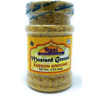 Rani Mustard Seeds Ground, Powder Spice (Rai Sarson) 3oz (85g) All Natural ~ Gluten Free Ingredients | NON-GMO | Vegan | Indian Origin