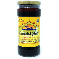 Rani Natural Tamarind (Imli) Paste 16oz (1lb) Glass Jar, No added sugar, Vegan ~ Gluten Free, NON-GMO