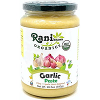 Rani Organic Garlic Cooking Paste 26.5oz (750g) ~ Vegan | Glass Jar | Gluten Free | NON-GMO | No Colors | Indian Origin | USDA Certified Organic