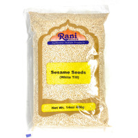 Rani Sesame Seeds White (Till) 14oz (400gm) ~ All Natural | Gluten Free Ingredients | NON-GMO | Vegan | Indian Origin