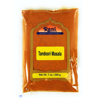 Rani Tandoori Masala (Natural, No Colors Added) Indian Spice Blend 7oz (200g) ~ Gluten Free & Salt Free