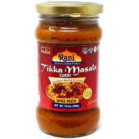 Rani Tikka Masala Cooking Spice Paste 10oz (300g) Glass Jar ~ No Colors | All Natural | NON-GMO | Vegan | Gluten Free | Indian Origin