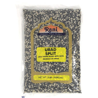Rani Urid / Urad Split (Matpe beans split with skin) Indian Lentils 2lbs (32oz) ~ All Natural | Indian Origin | Gluten Friendly | NON-GMO | Vegan