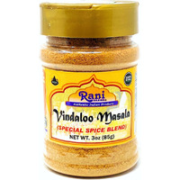 Rani Vindaloo Curry Masala Natural Indian Spice Blend 3oz (85g) ~ Salt Free | Vegan | Gluten Friendly | NON-GMO | No colors